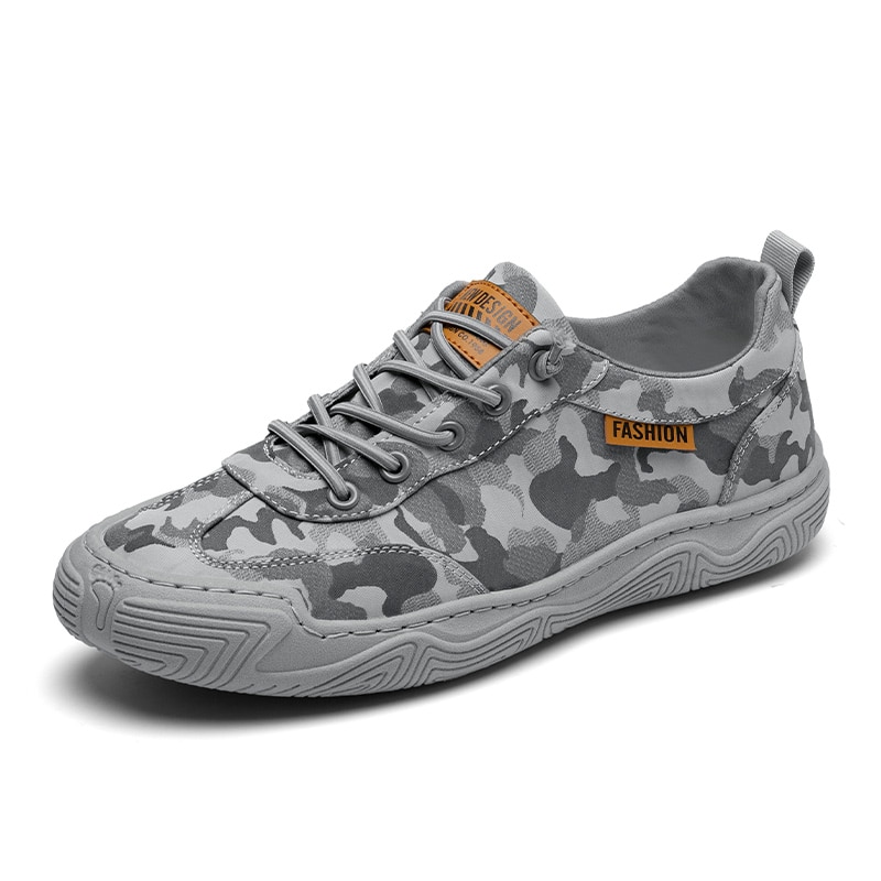 Summer Shoes Men Fashion Breathable Camouflage Casual Shoes Men Sneakers Flats Outdoor Walking Non-slip Loafers Shoes - Image 2