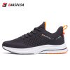 Baasploa  New Men Knit Casual Walking Shoes Breathable Trendy Sneakers Original Light Shock Absorption Male Tennis Shoe